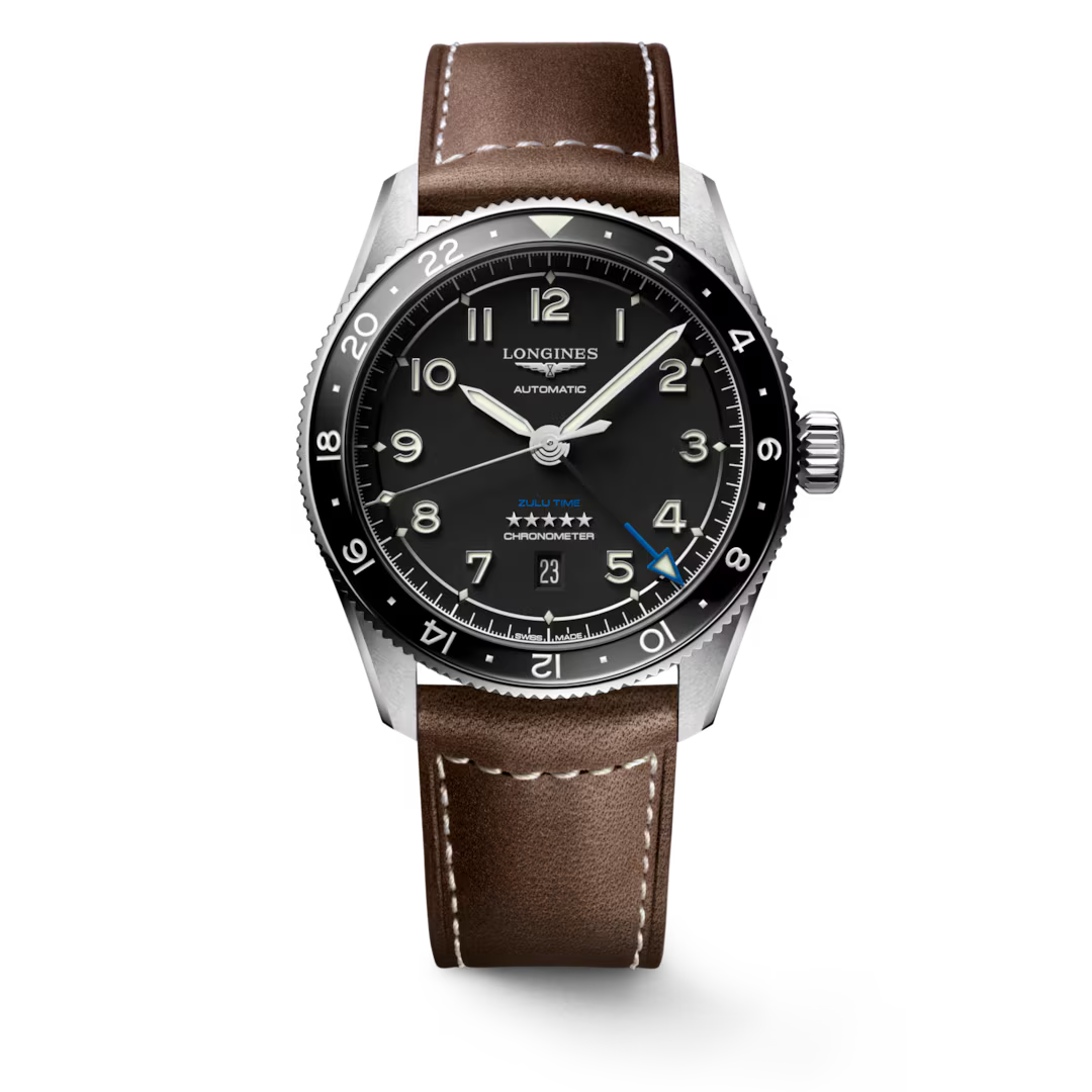 Longines Luxury Watch LONGINES SPIRIT ZULU TIME Automatic Date Watch L3.812.4.53.2