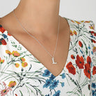Alex Monroe Jewellery Alex Monroe Floral Letter L Necklace