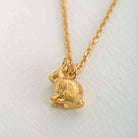 Alex Monroe Jewellery Alex Monroe Sitting Bunny Necklace