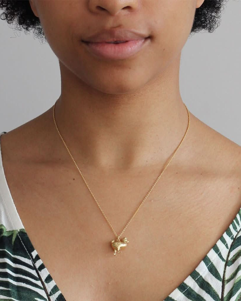 Alex Monroe Jewellery Dodo Necklace