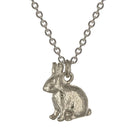 Alex Monroe Jewellery Silver Alex Monroe Sitting Bunny Necklace