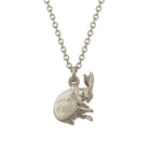 Alex Monroe Jewellery Silver Alex Monroe Sleeping Hare Necklace