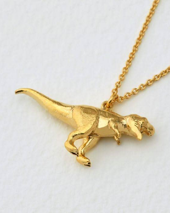 Alex Monroe Jewellery Tyrannosaurus Rex Necklace