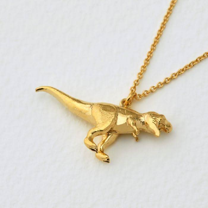 Alex Monroe Jewellery Tyrannosaurus Rex Necklace