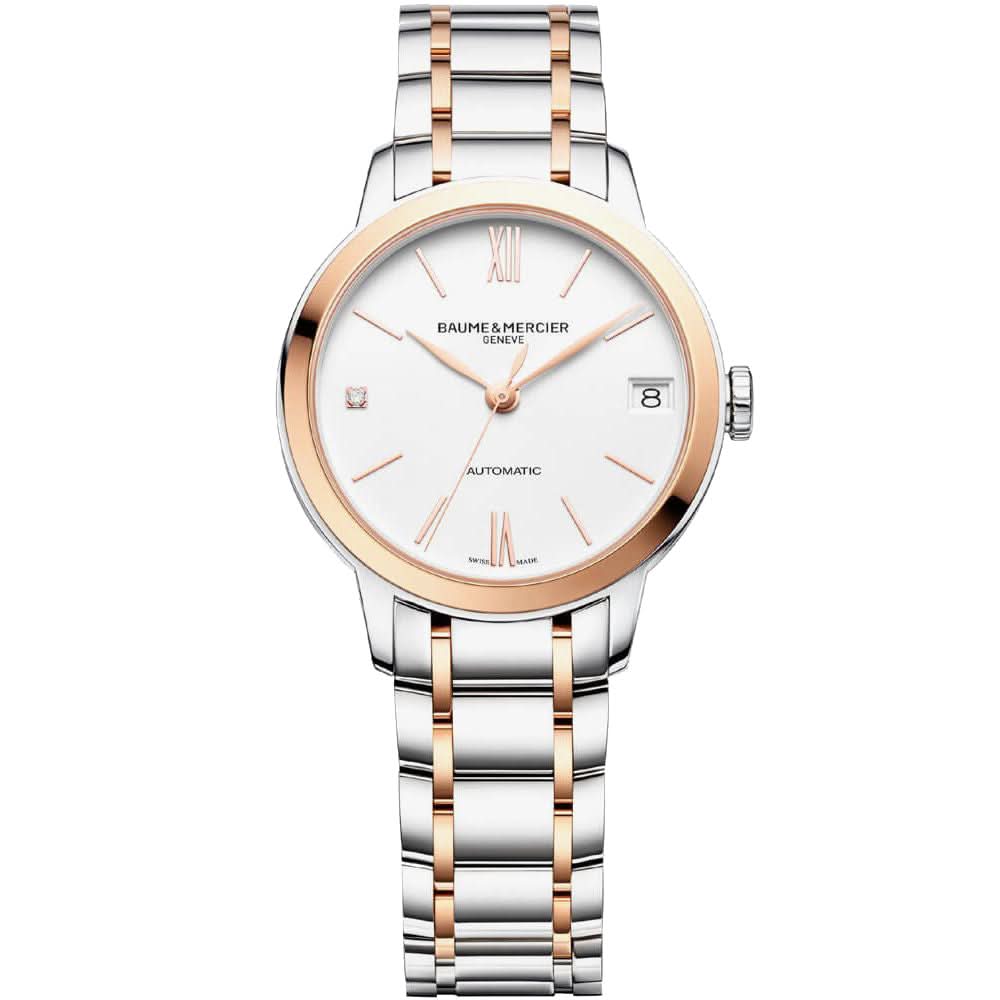 Baume et Mercier Luxury Watch Baume et Mercier Classima Ladies Bi-Colour Watch 10457