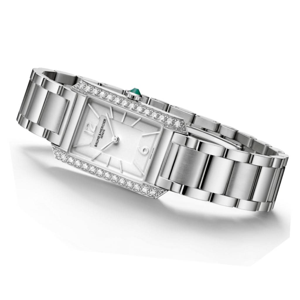Baume et Mercier Luxury Watch Baume et Mercier Hampton Ladies Diamond Watch 10631