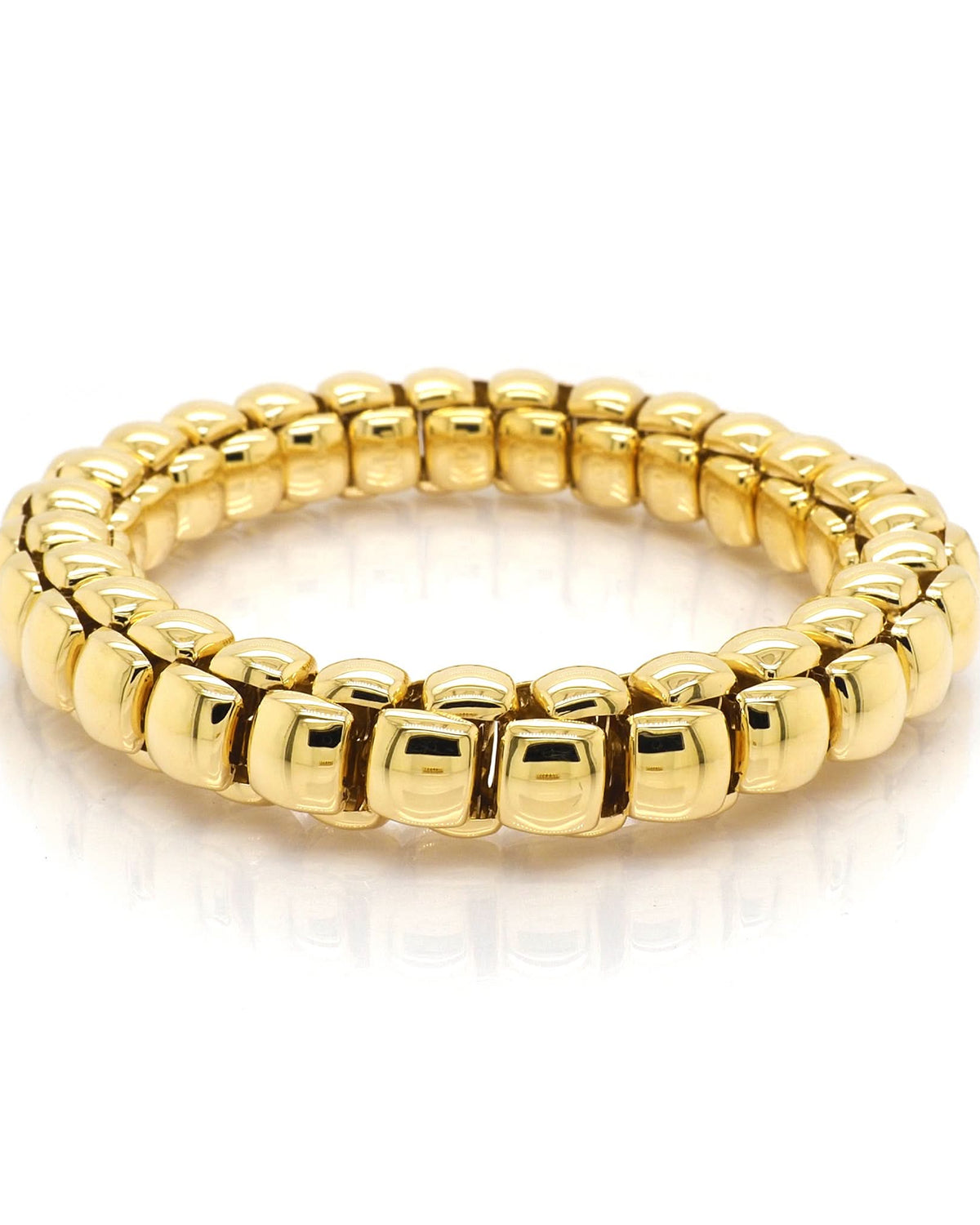 FOPE Jewellery FOPE 18ct Yellow Gold Luna Flex'It Bracelet