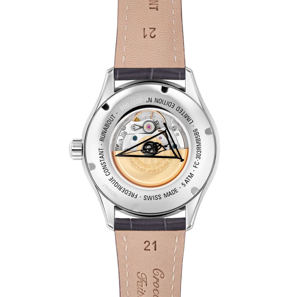 Frederique Constant Luxury Watch Frederique Constant Runabout Automatic Watch, FC-303RMB5B6