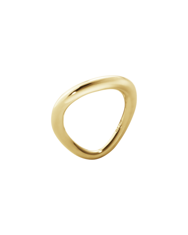Georg Jensen Designer Jewellery Georg Jensen Offspring Ring - 18ct Yellow Gold (10015065)