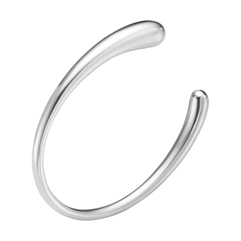 Georg Jensen Designer Jewellery Medium Georg Jensen Mercy Open Bangle - Sterling Silver (20000082)