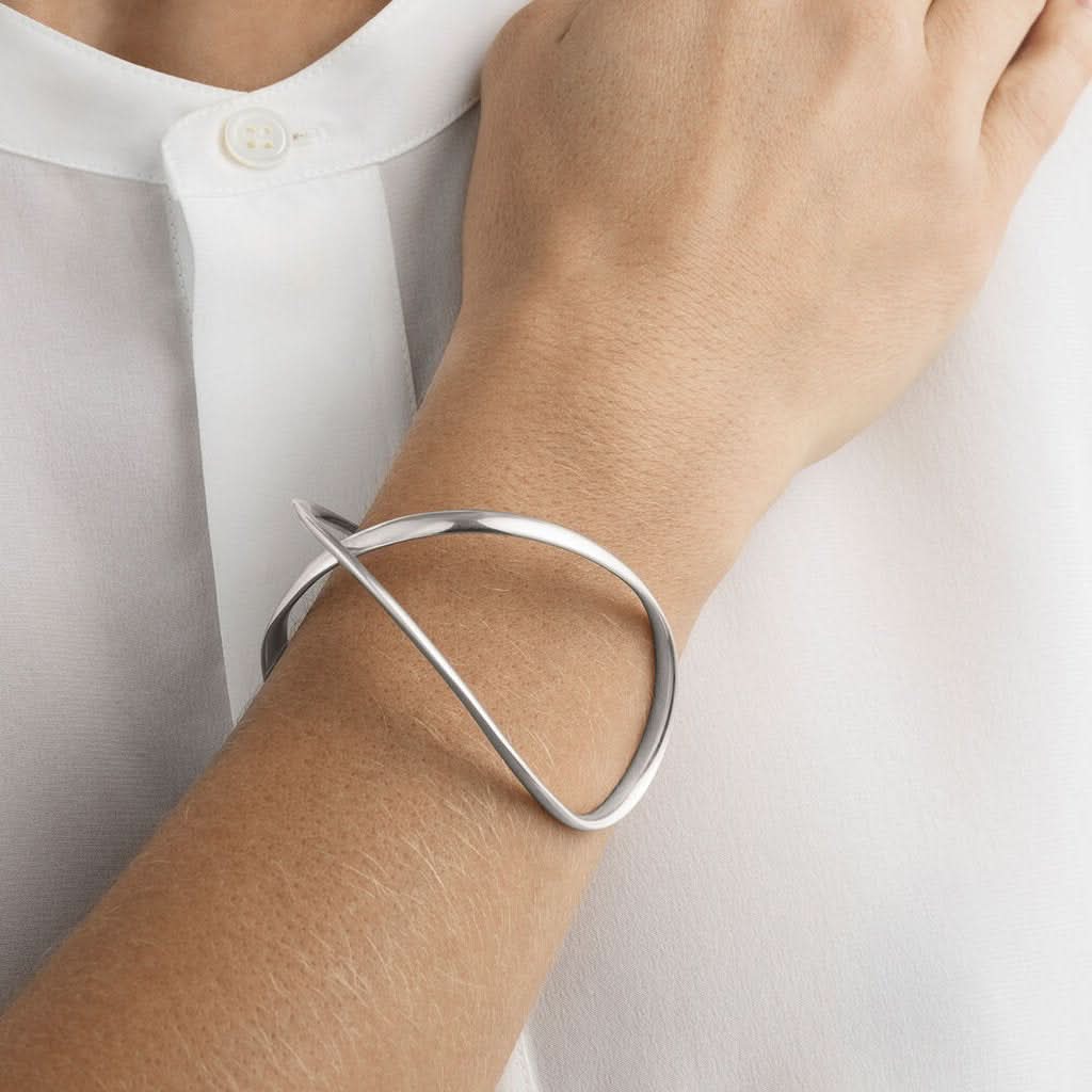 Georg Jensen Jewellery Georg Jensen Infinity Bangle - Sterling Silver (3531067)