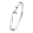 Georg Jensen Jewellery Georg Jensen Silver and Diamond Torun Bangle 20000547