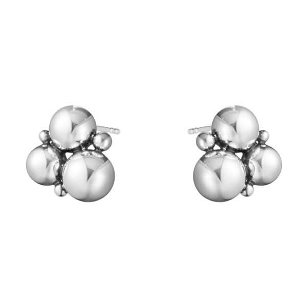 Georg Jensen Jewellery Georg Jensen Silver Large Grape Stud Earrings
