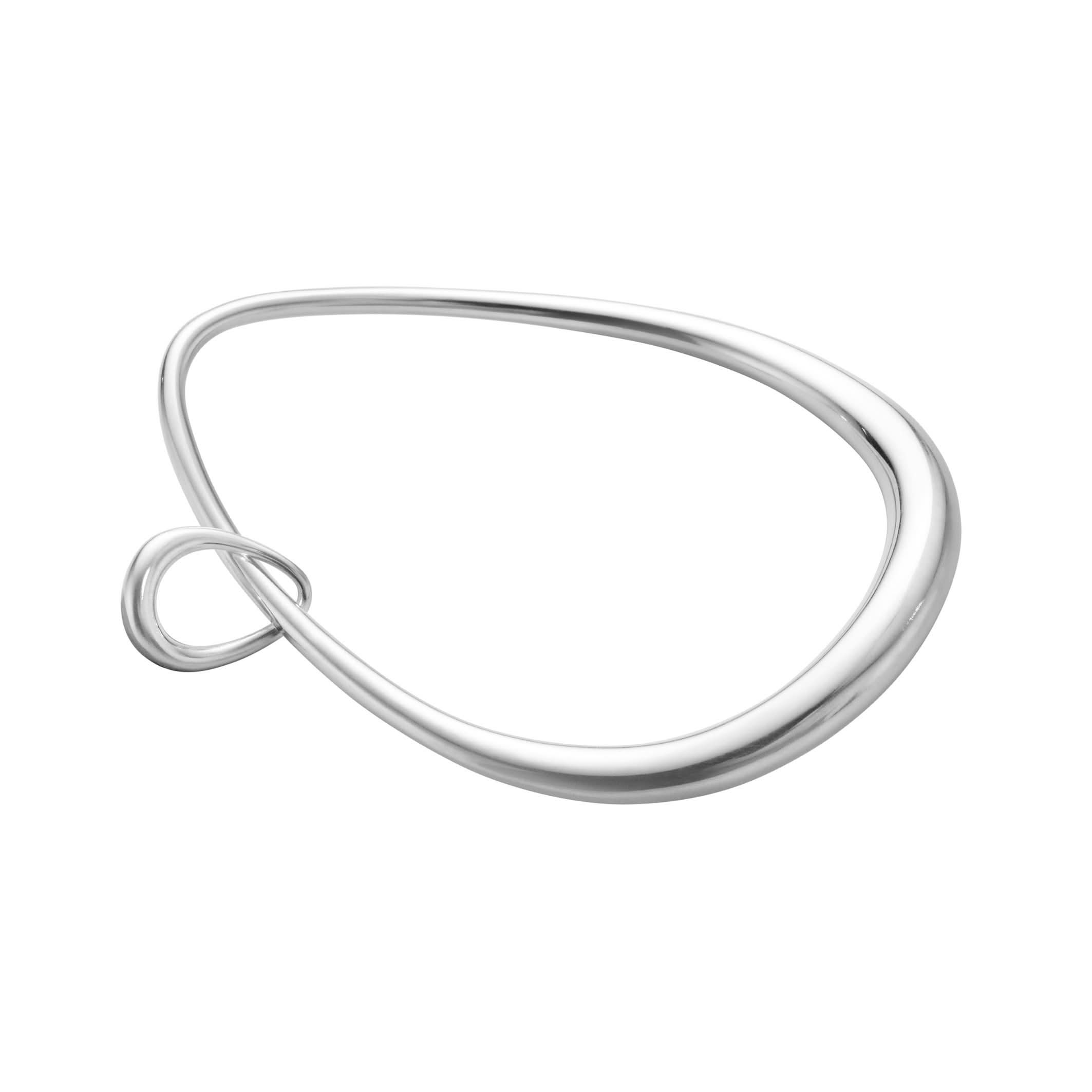 Georg Jensen Jewellery Georg Jensen Silver Offspring Bangle with charm 2000013300