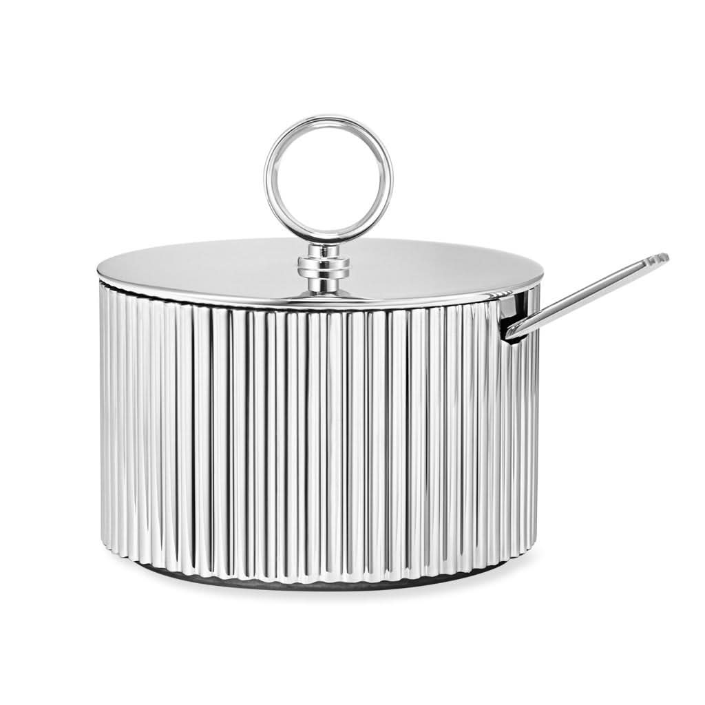 Georg Jensen Silverware Homewares Gifts Georg Jensen Bernadotte Sugar Bowl Including Spoon (10014932)