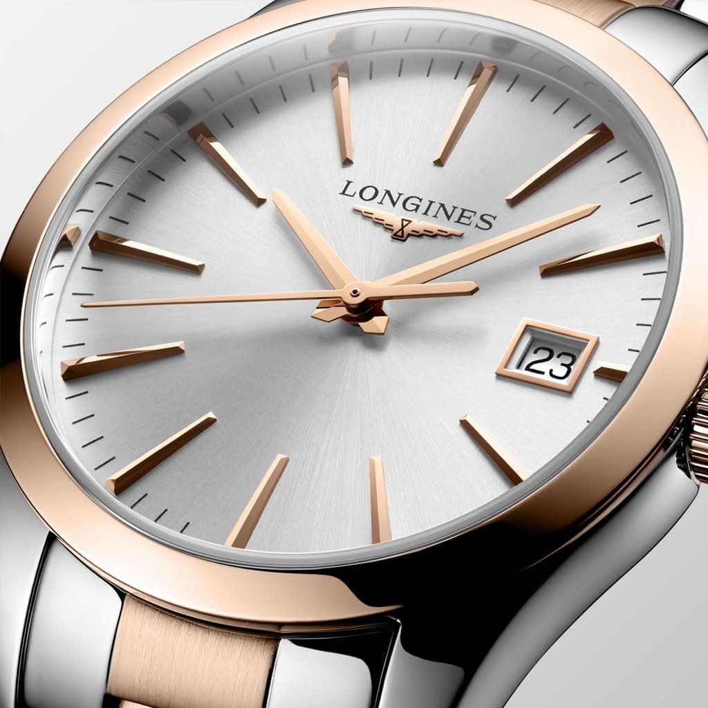 Longines Luxury Watch A LONGINES CONQUEST CLASSIC Quartz Date Watch on Bracelet L2.386.3.72.7