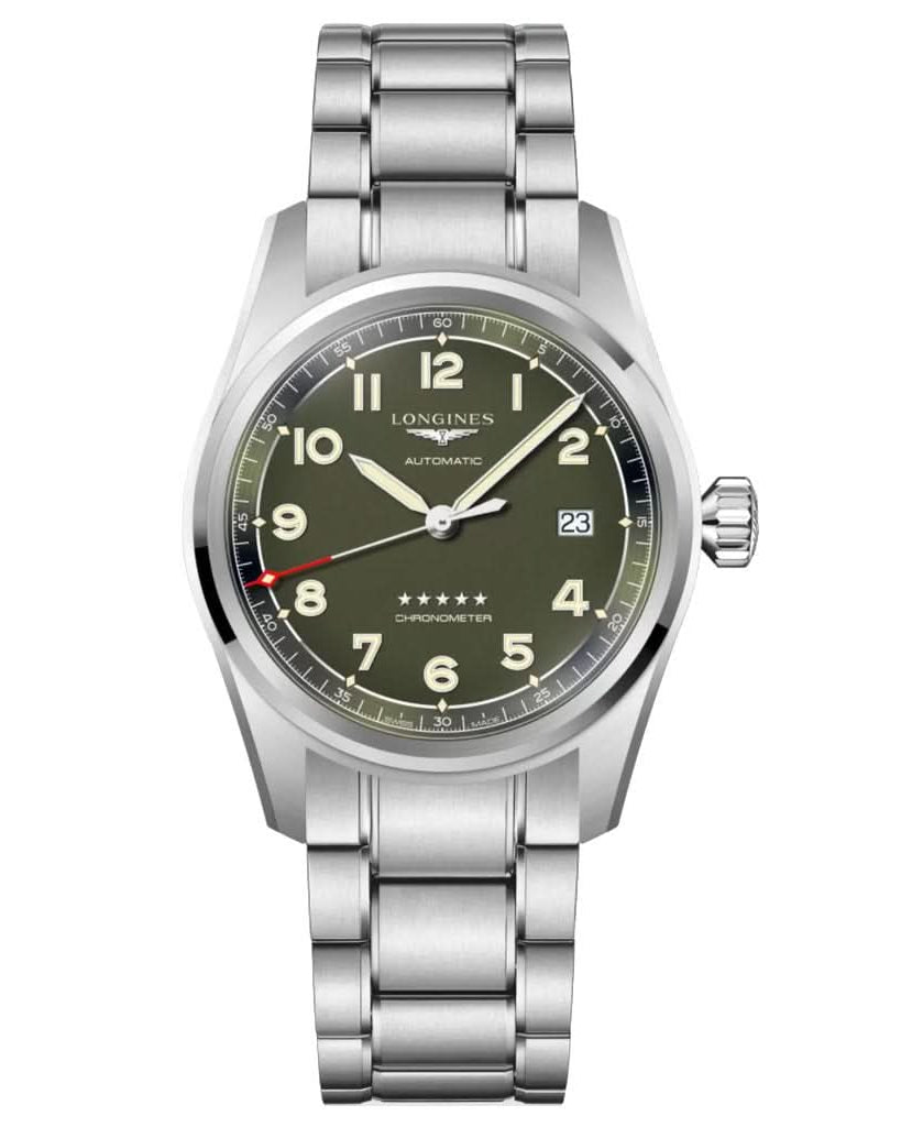 Longines Luxury Watch LONGINES SPIRIT Stainless Steel Date Watch L3.810.4.03.6