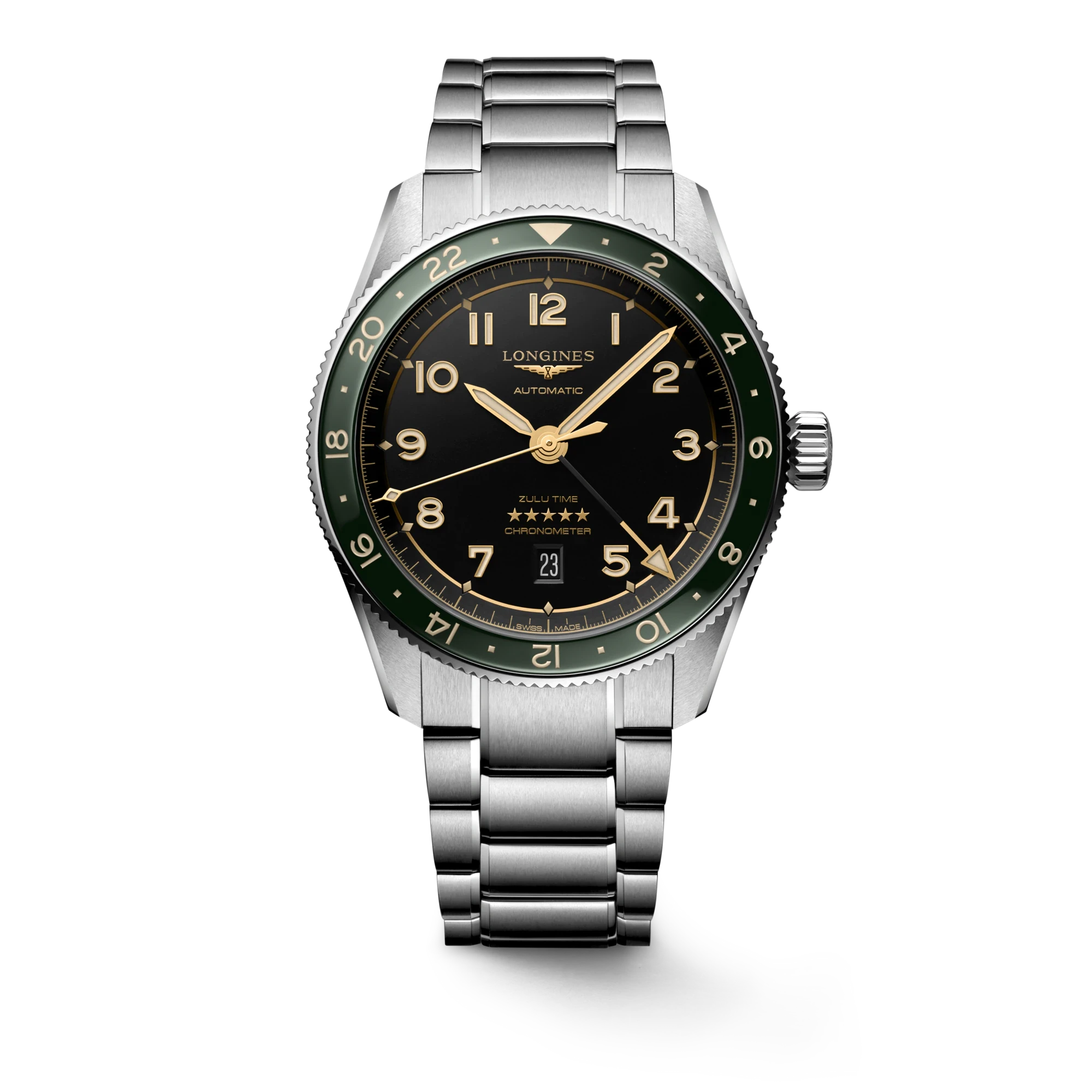 Longines Luxury Watch LONGINES SPIRIT ZULU TIME L38124636