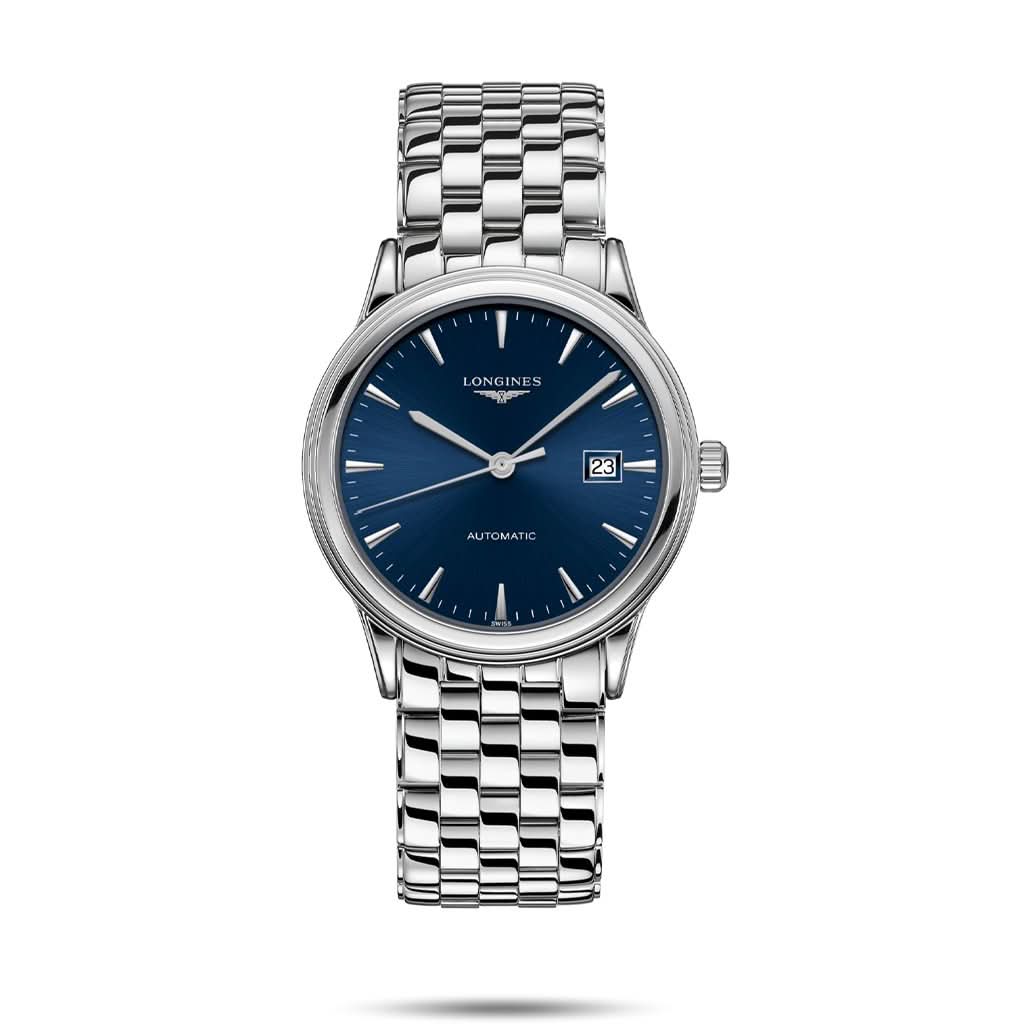 Longines Luxury Watches LONGINES FLAGSHIP Blue Sunray Dial Automatic Watch L49844926