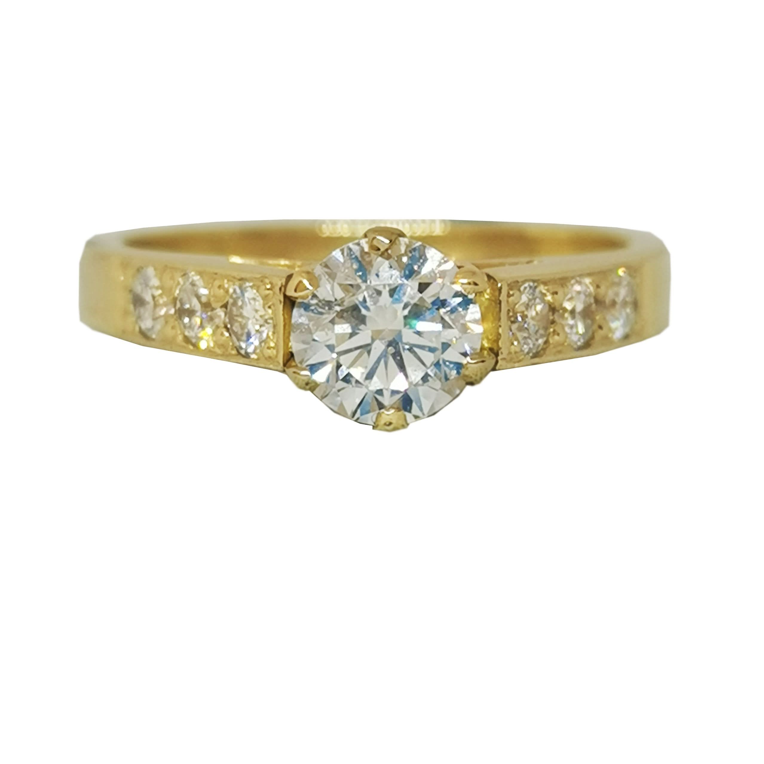 Ogden of Harrogate Jewellery 0.65 Carat Diamond Engagement Ring