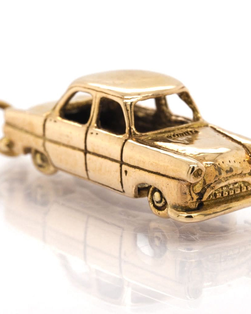 Ogden of Harrogate Jewellery 9ct Yellow Gold Car Charm