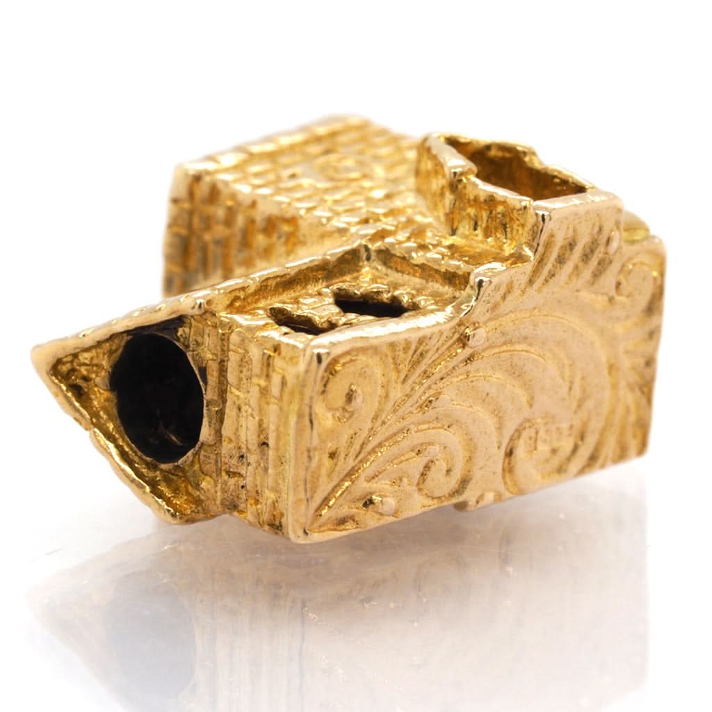 Ogden of Harrogate Jewellery 9ct Yellow Gold Church Charm