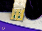 Ogden of Harrogate Jewellery A Pair of Fine Colombian Emerald Pendant Earrings, Circa 1910