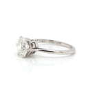Ogden of Harrogate Jewellery A Platinum Single Stone, Old Cut Diamond Ring circa 1930’s