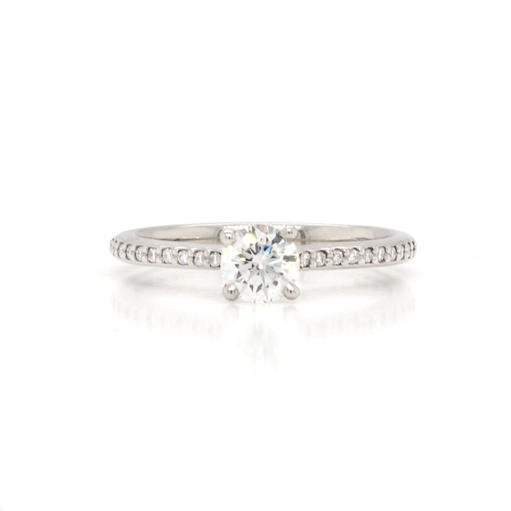 Ogden of Harrogate Jewellery Rosina® A Platinum Single-Stone Diamond Ring