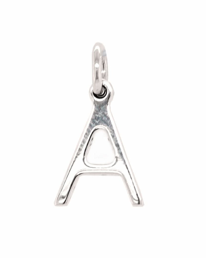 Ogden of Harrogate Jewellery Silver Letter A Charm