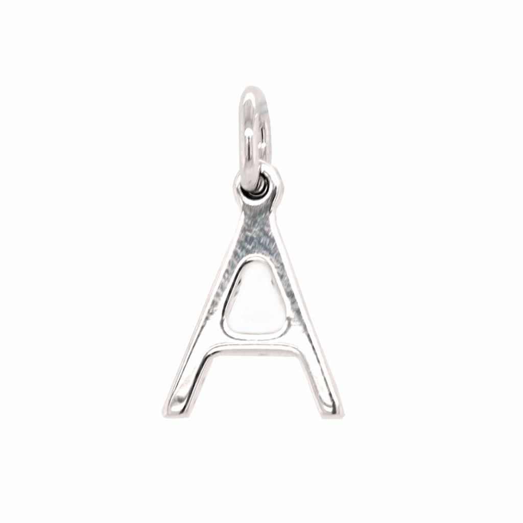 Ogden of Harrogate Jewellery Silver Letter A Charm