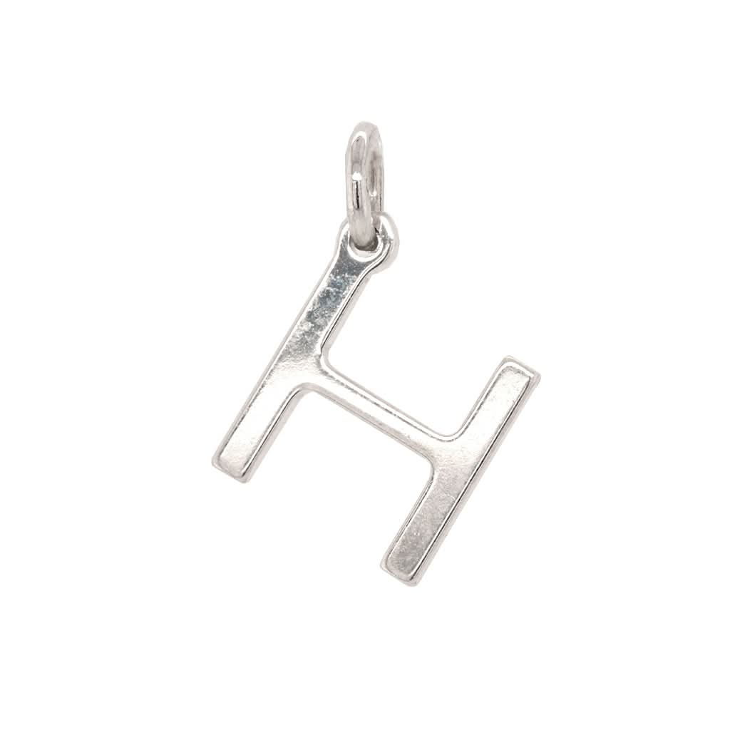 Ogden of Harrogate Jewellery Silver Letter H Charm