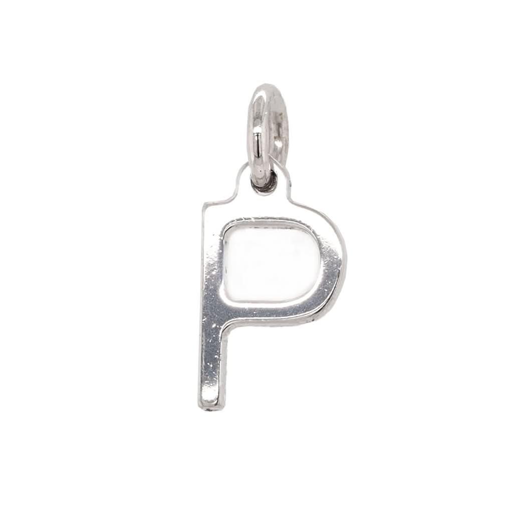 Ogden of Harrogate Jewellery Silver Letter P Charm