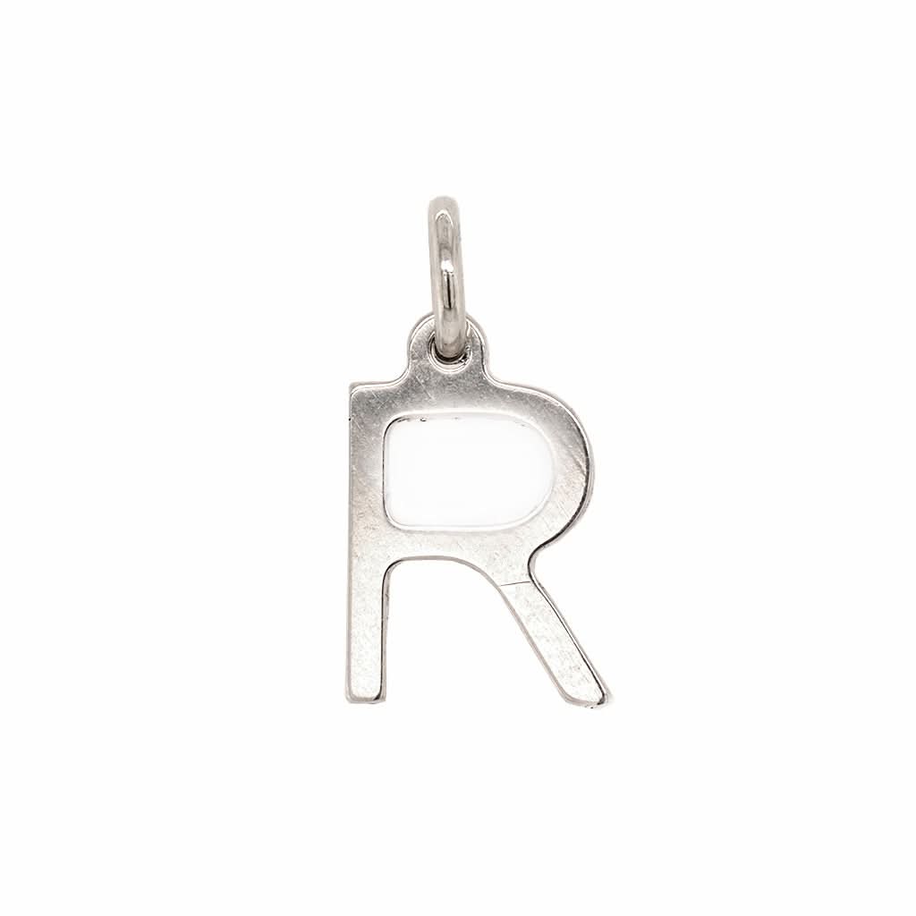 Ogden of Harrogate Jewellery Silver Letter R Charm