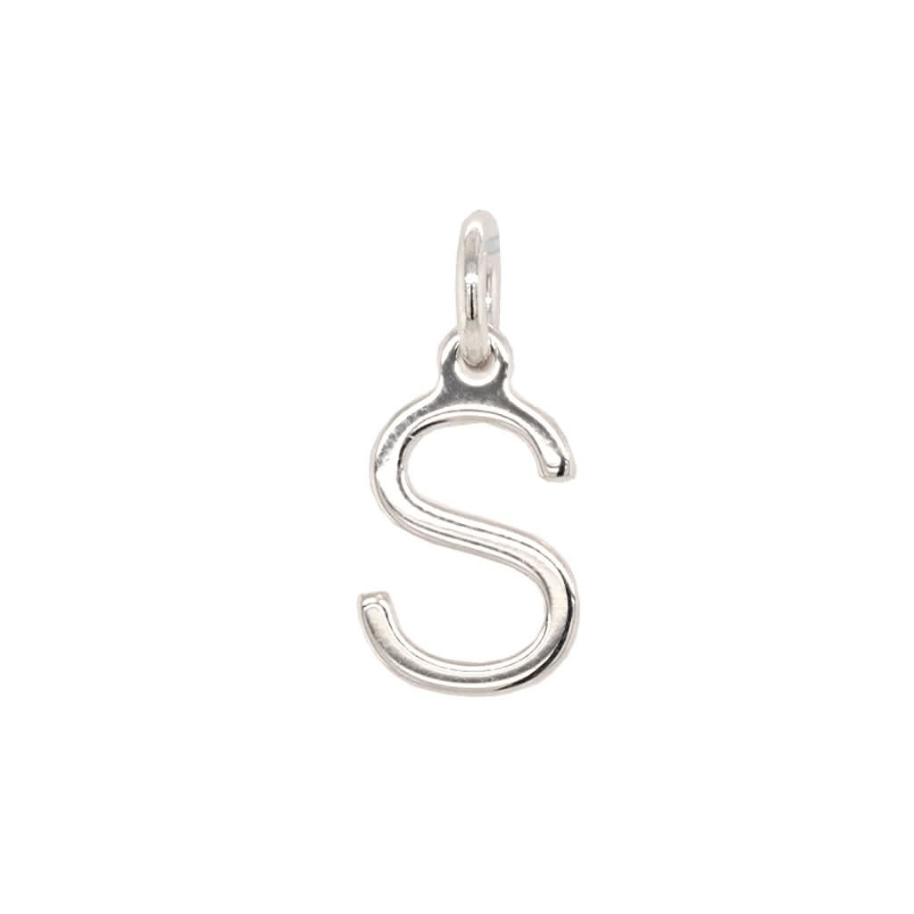 Ogden of Harrogate Jewellery Silver Letter S Charm