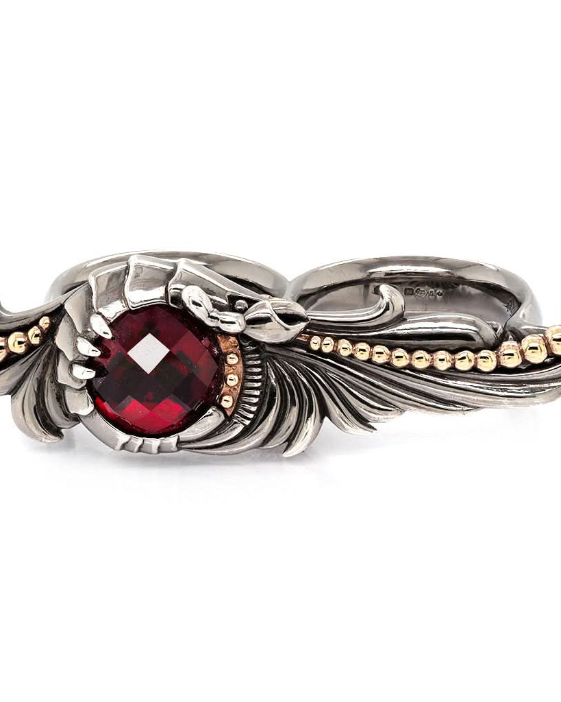 Ogden of Harrogate Jewellery Stephen Webster Raspberry Crystal Haze, Lobster Double Ring