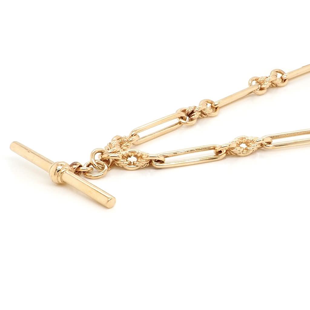 Ogden of Harrogate Jewellery Vintage 9ct Gold Albert Chain