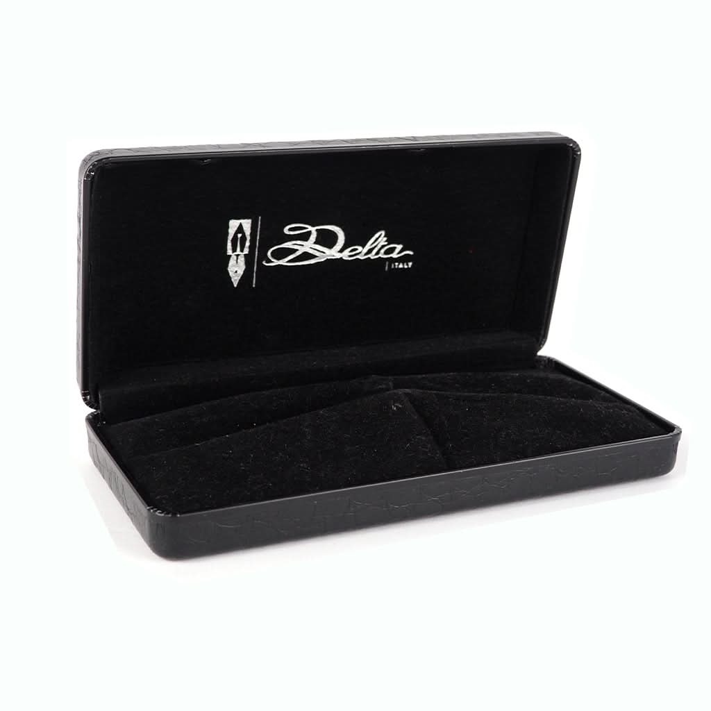 Ogden of Harrogate Silverware Homewares Gifts Black Delta Rollerball Pen