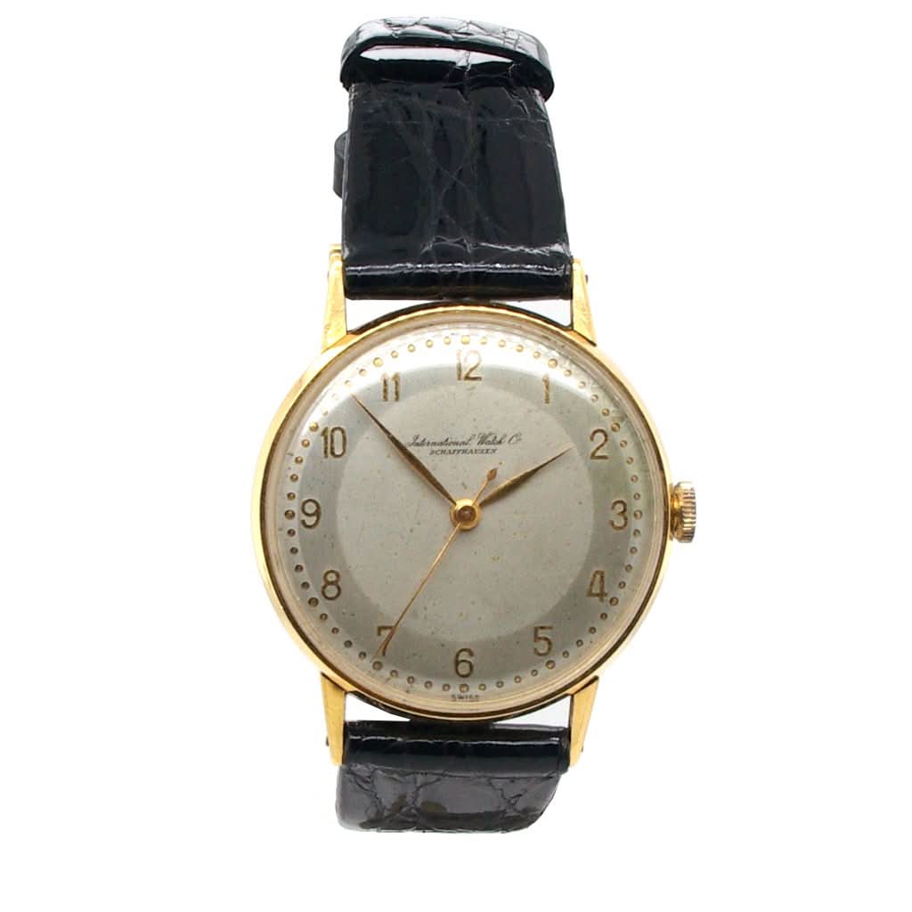 Ogden Vintage Watches Ogden Vintage Watch International Watch Company (IWC) 1950s 18ct Gold Vintage Dress Watch