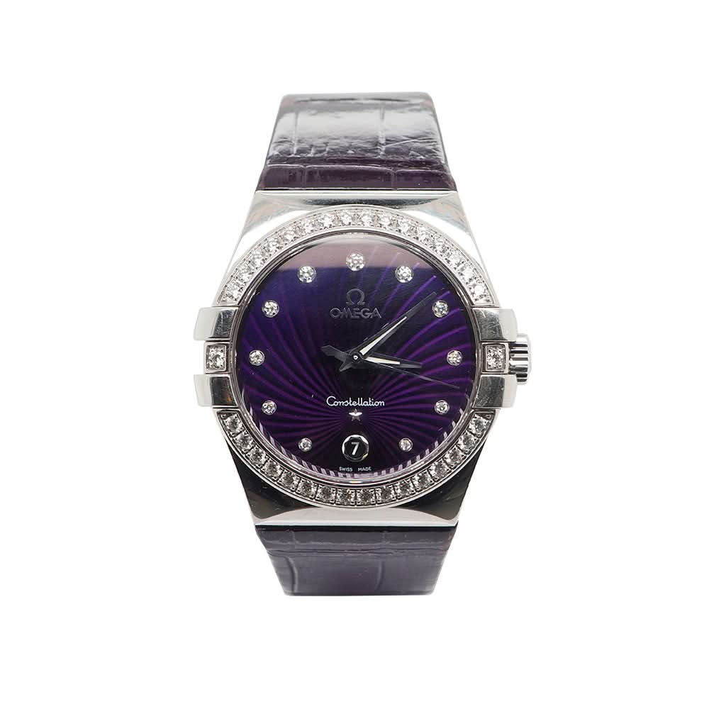 Ogden Vintage Watches Ogden Vintage Watch Omega Constellation Stainless Steel and Diamond Quartz Vintage Watch - 2012
