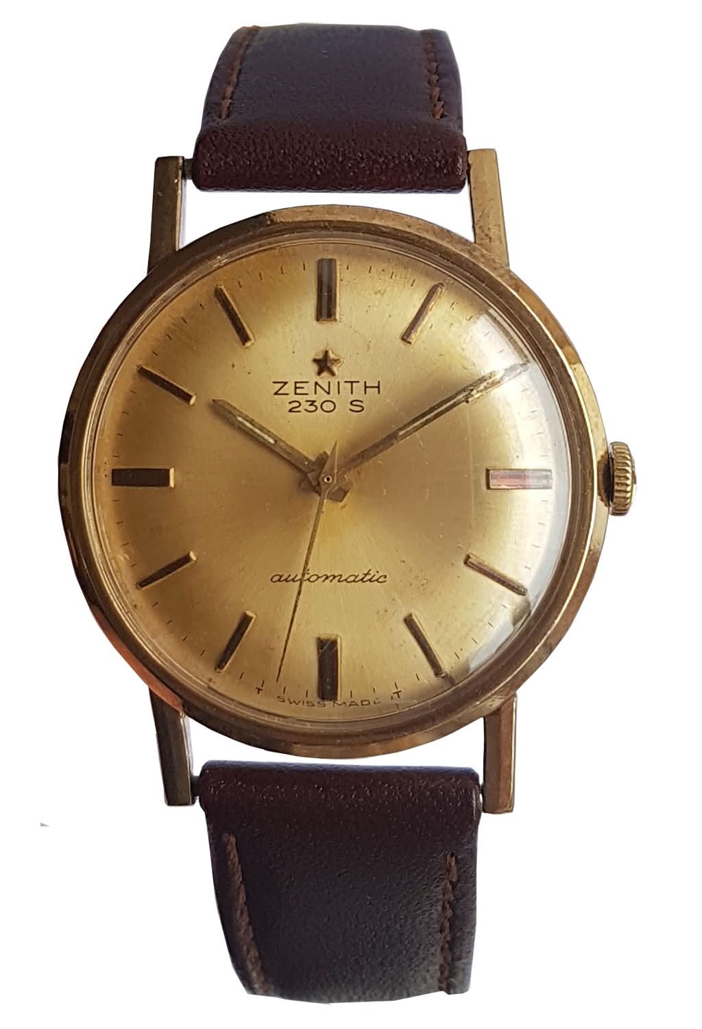 Ogden Vintage Watches Ogden Vintage Watch Zenith 30 9ct Gold Automatic Vintage Watch - 1965