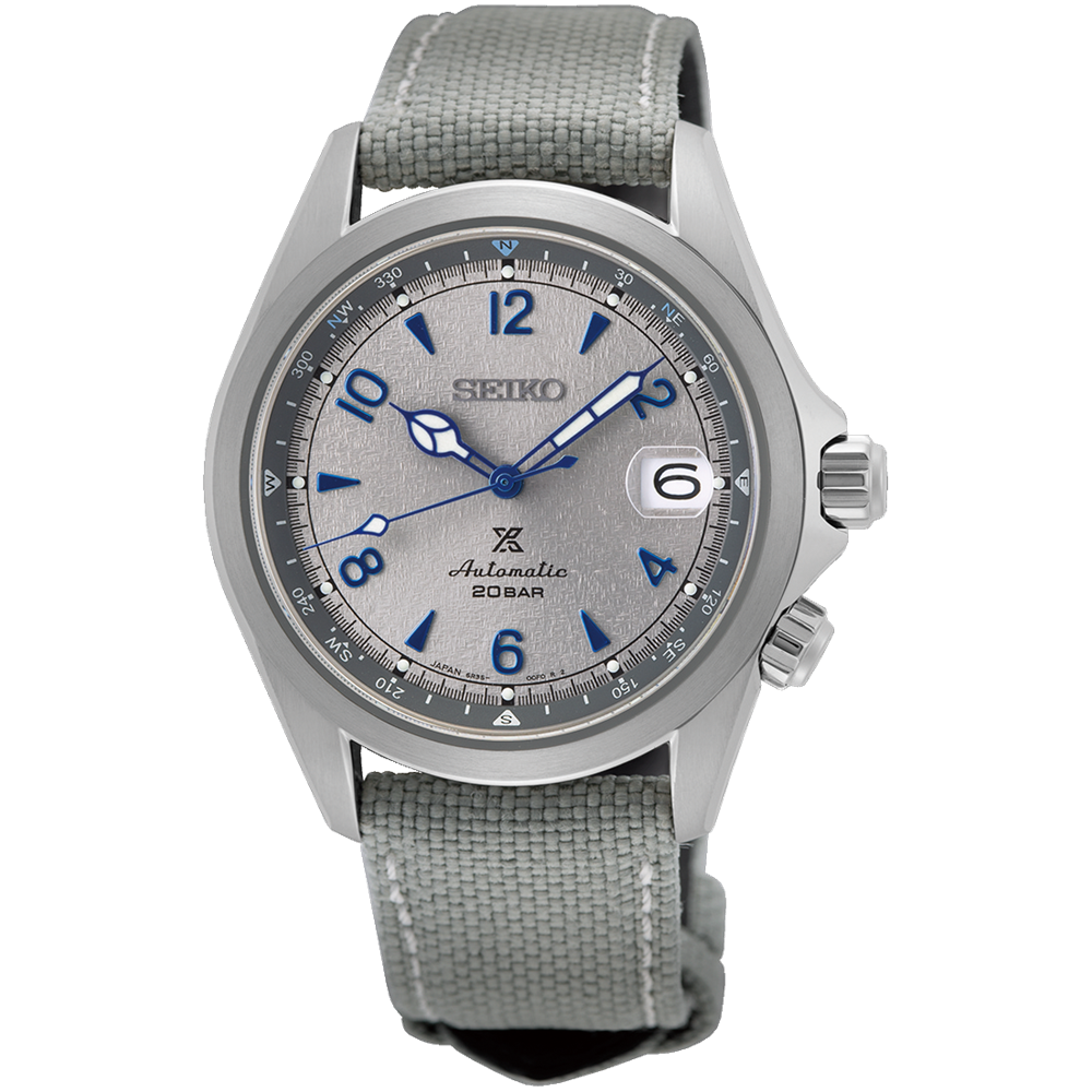 Seiko Luxury Watch Prospex Alpinist European Limited Edition “Rock Face” SPB355J1