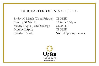 Easter Opening Hours