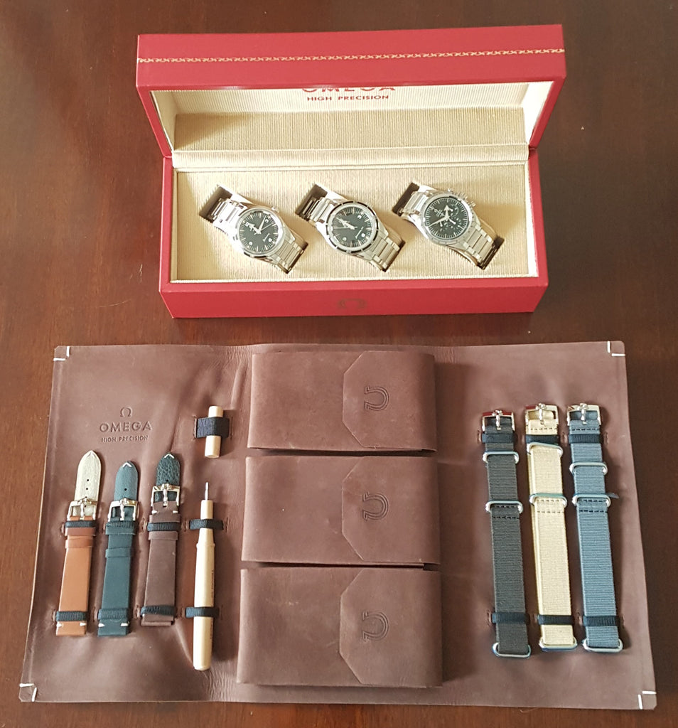 The Extremely Rare Omega “1957 Trilogy” Set