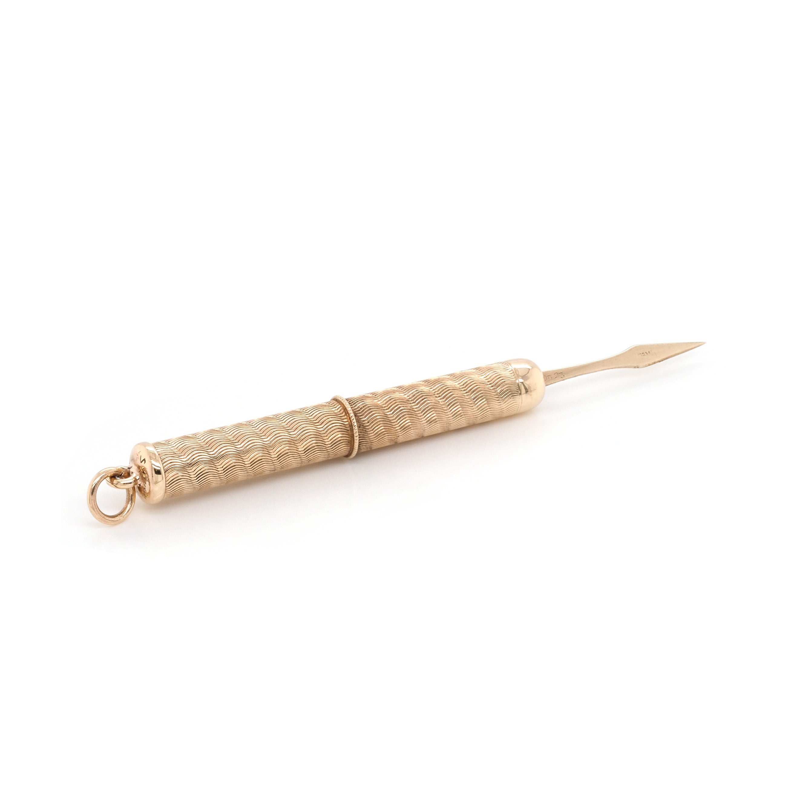 Gold toothpick discount