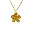 Alex Monroe Jewellery Alex Monroe Citrine Buttercup Pendant