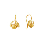 Alex Monroe Jewellery Alex Monroe Orange Hook Earrings