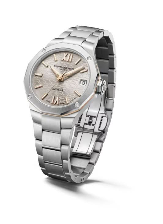 Baume et Mercier Luxury Watch Baume et Mercier Riviera Ladies Steel Watch 10730
