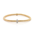 FOPE Designer Jewellery FOPE Prima 18ct Yellow Gold Prima 'Flex'it' Bracelet 74508BX-BB-G