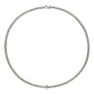 FOPE Designer Jewellery FOPE SOLO 18ct White Gold Necklace with Diamond-set Rondel 62306C BBR